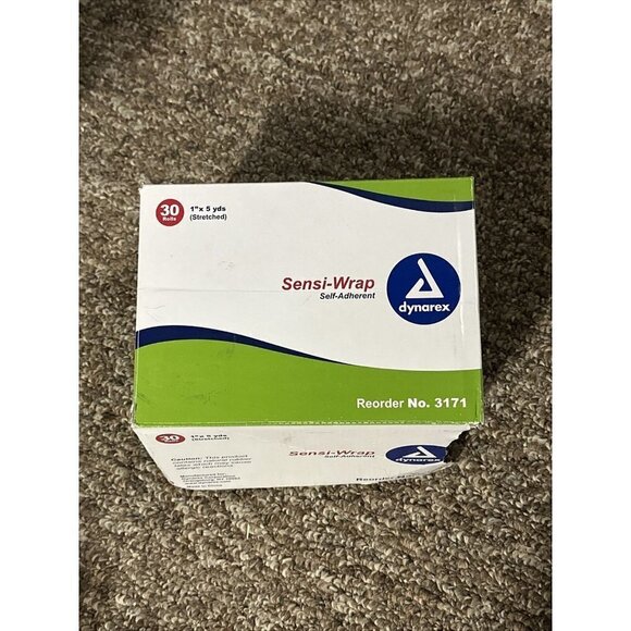 Dynarex #3171 Sensi-Wrap Self-Adherent Bandage, 1" x 5 yds - Qty: 20 - Picture 1 of 3